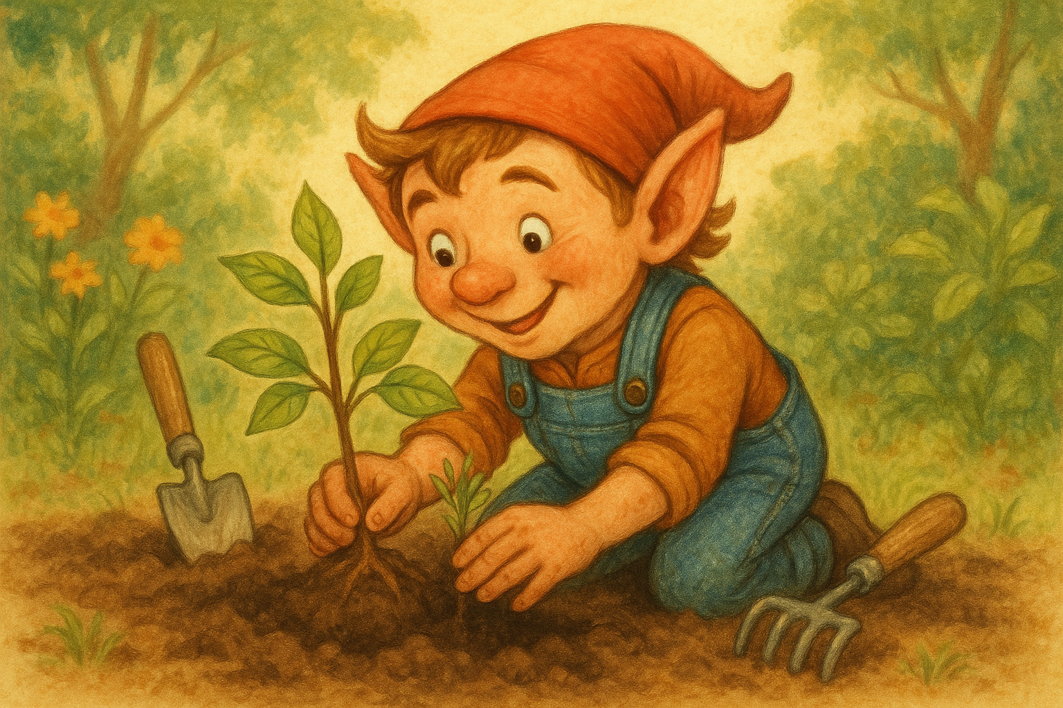 The yard/ gardening